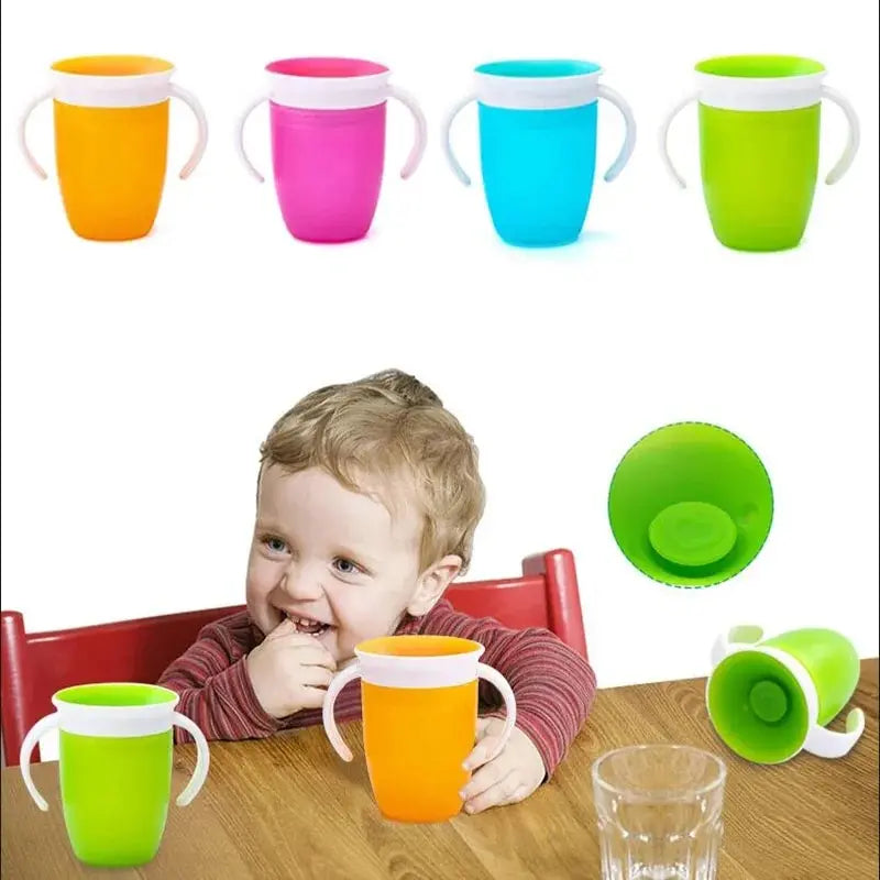 Vaso de Aprendizaje para Bebé con Doble Asa