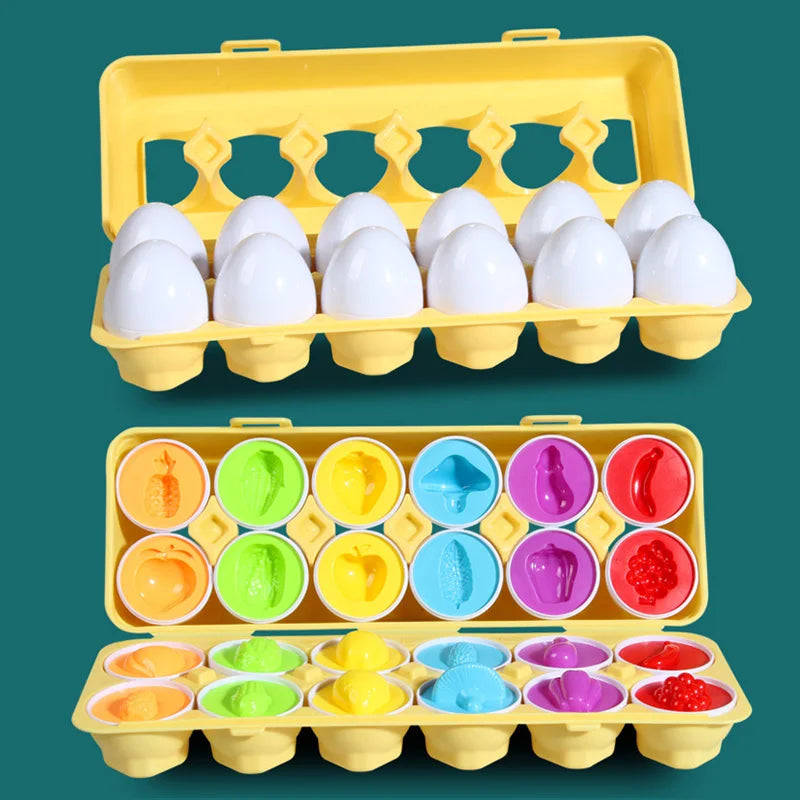 12 Huevos Montessori