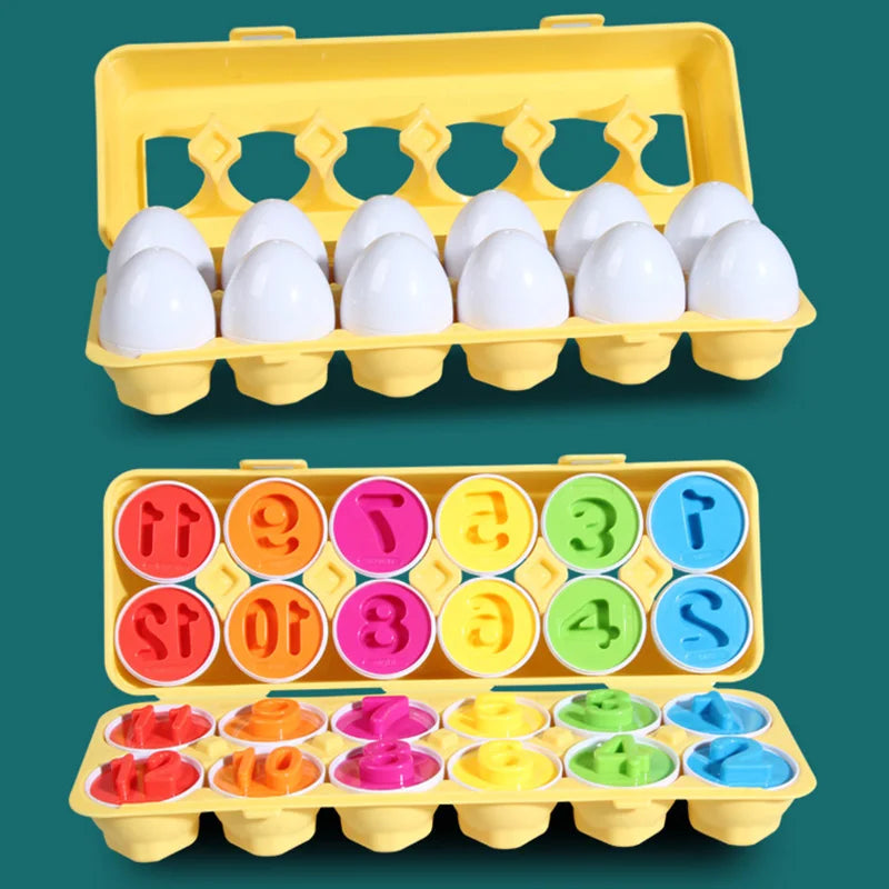 12 Huevos Montessori