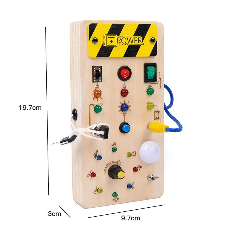Tablero Montessori Sensorial