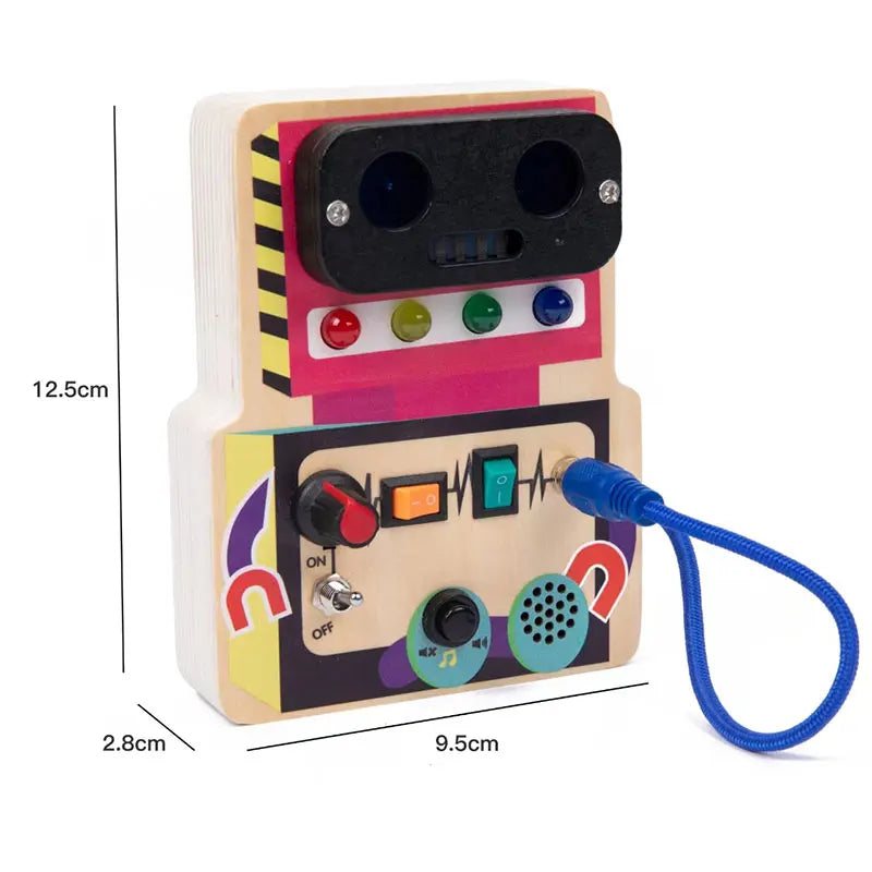 Tablero Montessori Sensorial
