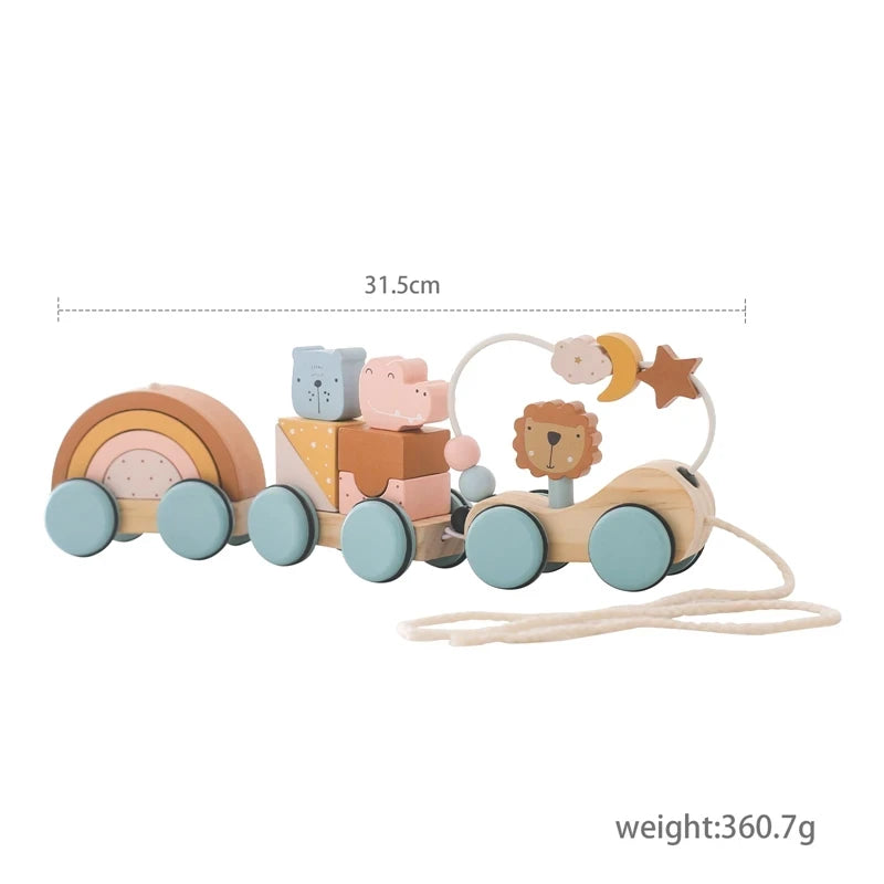 Tren de Madera para Bebés