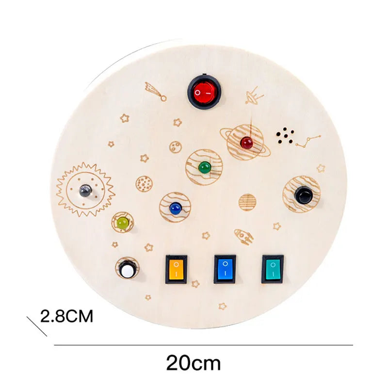 Tablero Montessori Sensorial