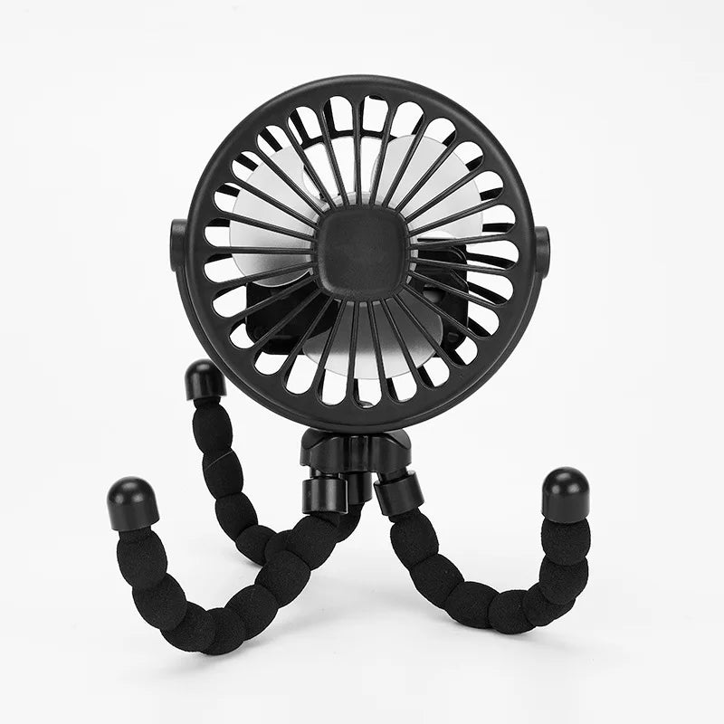 Ventilador Portátil para Cochecito y Carrito de Bebé