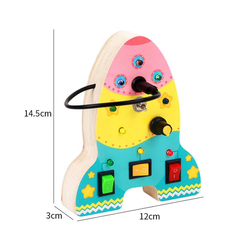 Tablero Montessori Sensorial