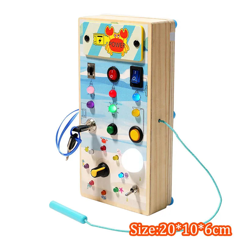 Tablero Montessori Sensorial