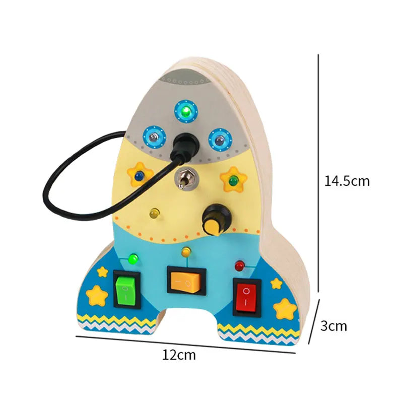 Tablero Montessori Sensorial