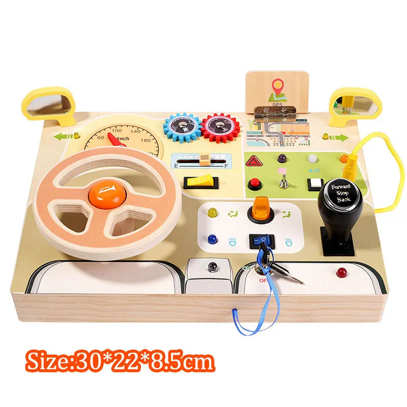 Tablero Montessori Sensorial