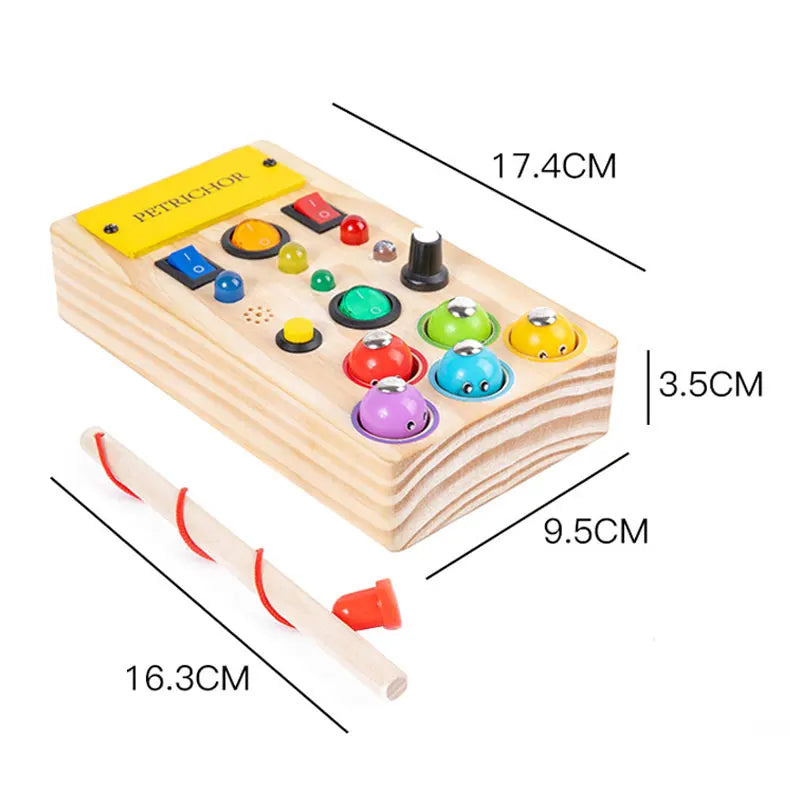 Tablero Montessori Sensorial