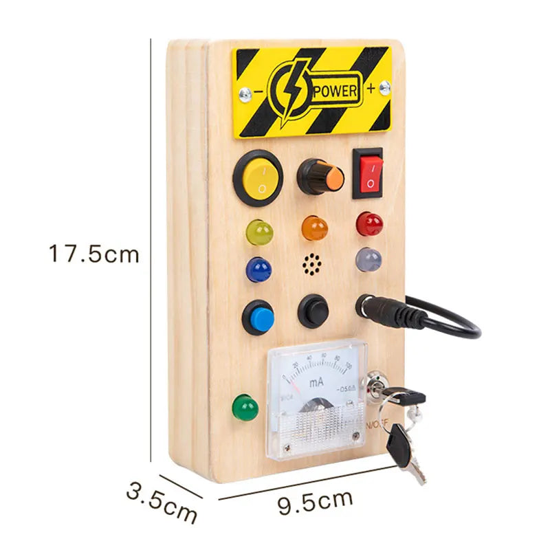 Tablero Montessori Sensorial