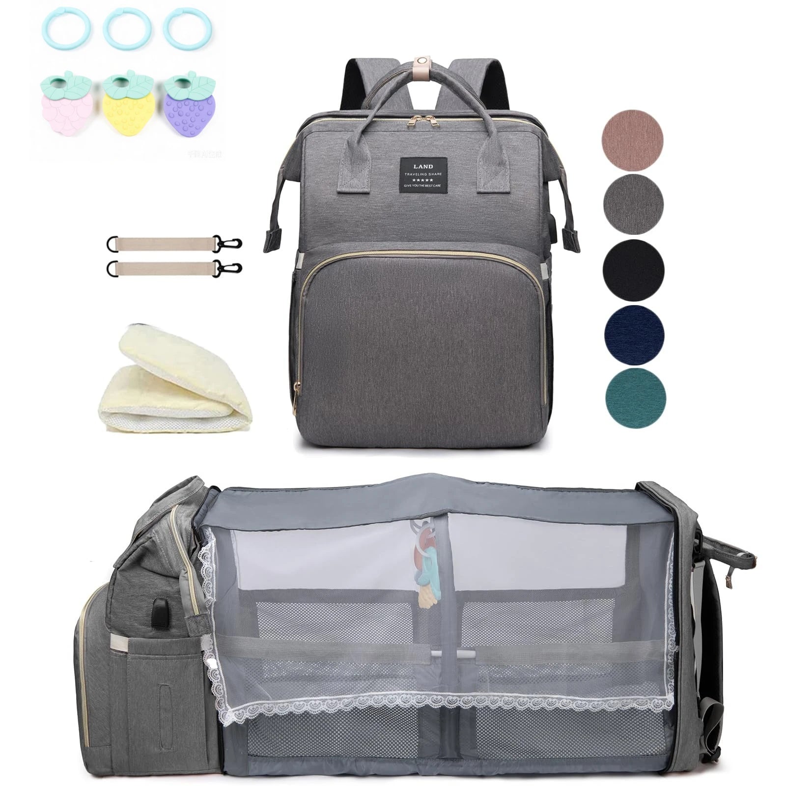 Mochila para Pañales de Bebé