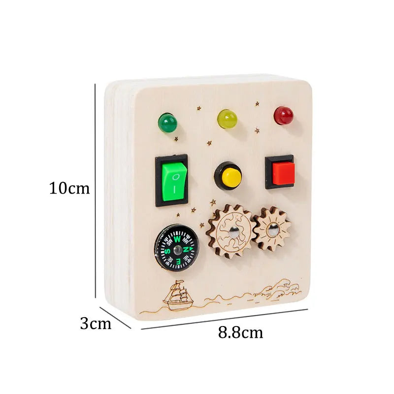 Tablero Montessori Sensorial