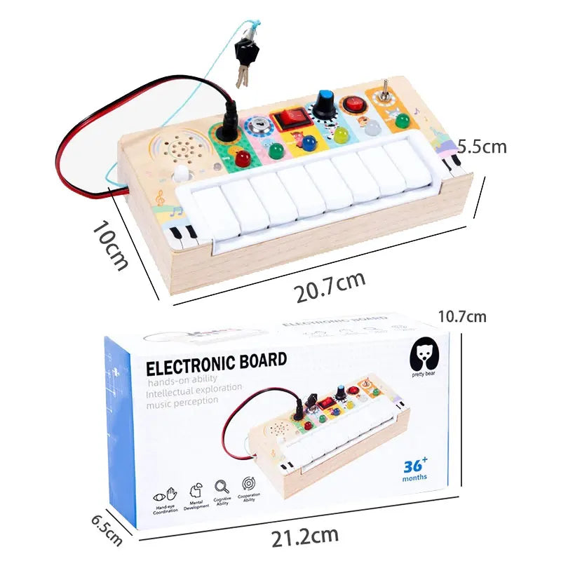 Tablero Montessori Sensorial