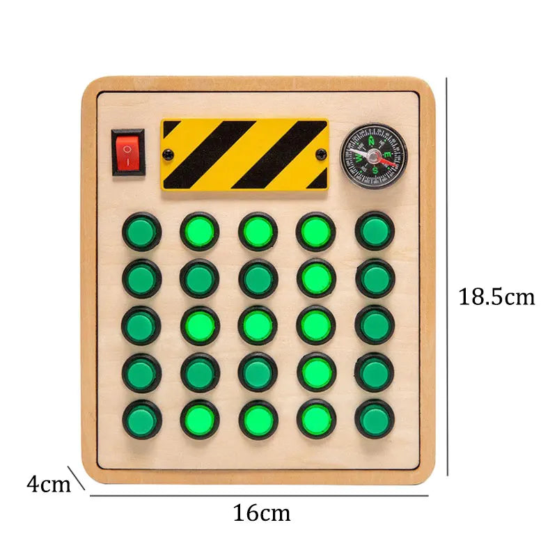 Tablero Montessori Sensorial