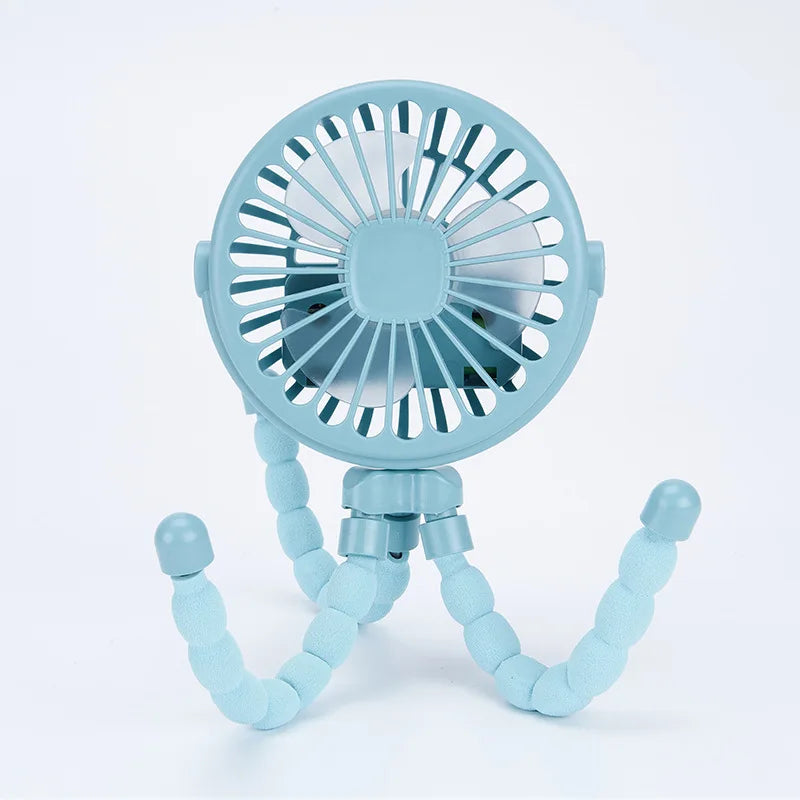 Ventilador Portátil para Cochecito y Carrito de Bebé