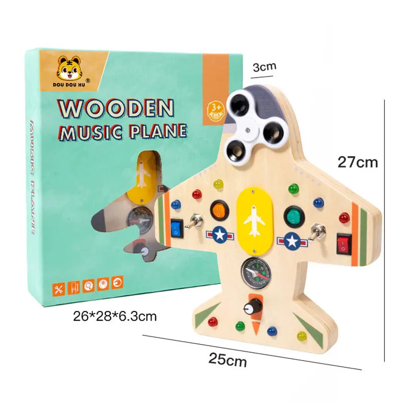 Tablero Montessori Sensorial