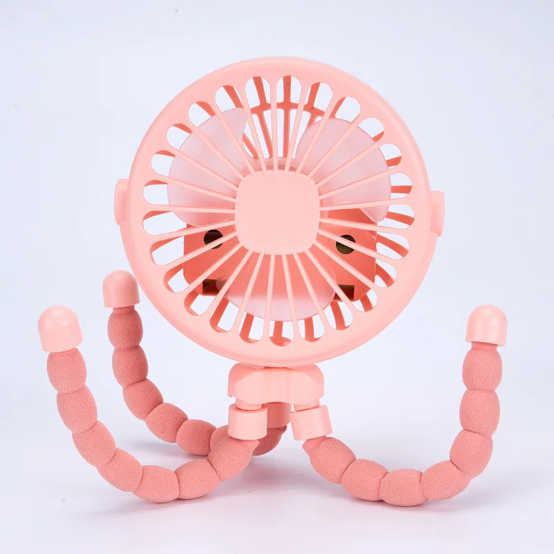 Ventilador Portátil para Cochecito y Carrito de Bebé