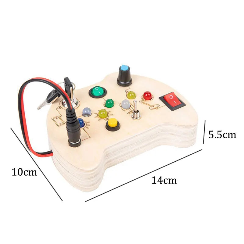 Tablero Montessori Sensorial