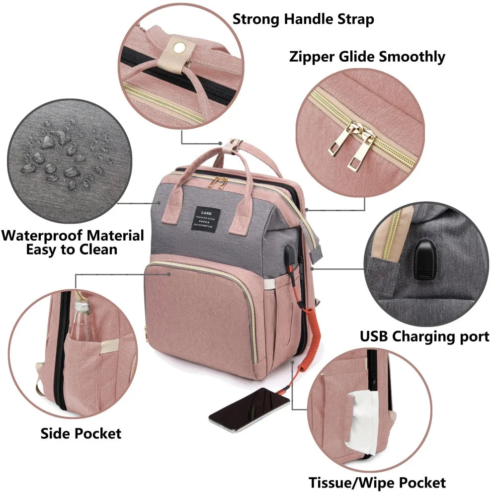Mochila para Pañales de Bebé