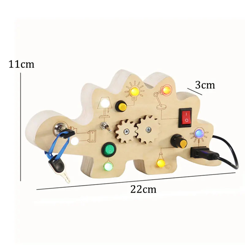 Tablero Montessori Sensorial