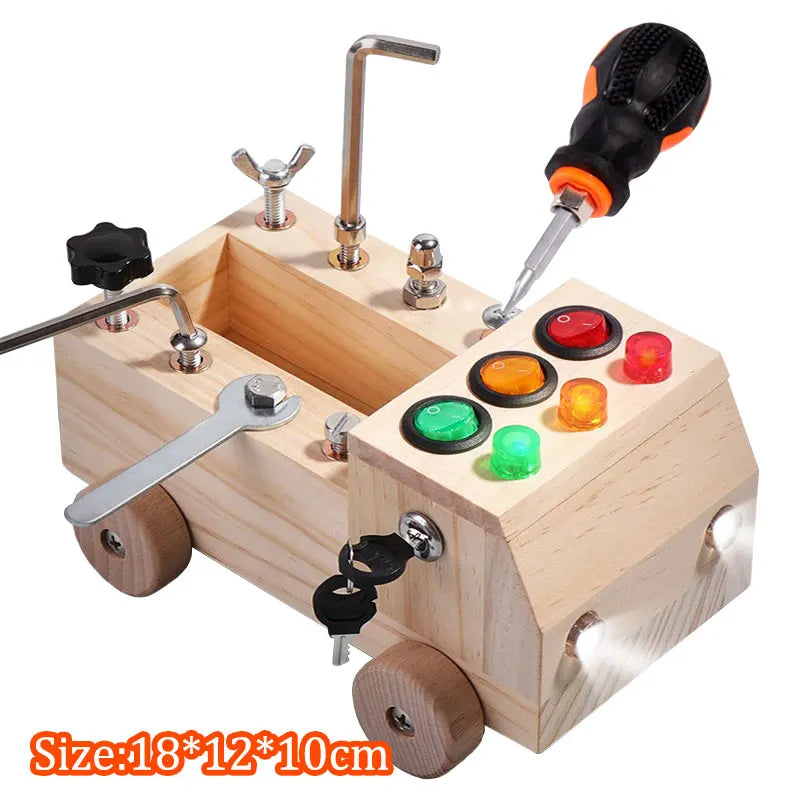 Tablero Montessori Sensorial