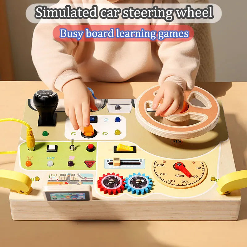 Tablero Montessori Sensorial