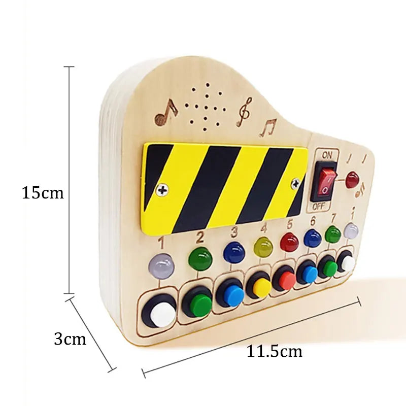 Tablero Montessori Sensorial